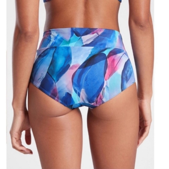 🆕 Athleta Malibu Printed Boyshort in Make A Splash, XS, NWT - Picture 2 of 15